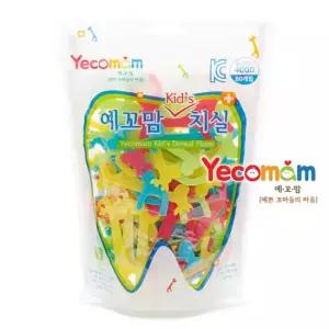어린이 치실 지퍼백 80개입