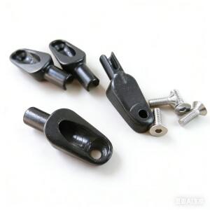 2pcs/10pcs 자전거 하우징 가이드 제어 괴물 헤드 튜브 케이블 나사가있는 트렉 용 브레이크 클램프