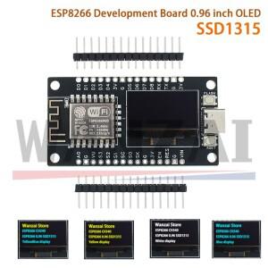 NodeMCU 개발 보드, ESP-12F 와이파이 모듈, 아두이노 및 USB TYPE-C, 0.96 인치 OLED 디스플레이, SSD1315