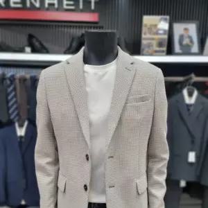 파렌하이트지이크 23SS 멜란지 베이지 투톤 메쉬조직 자켓 BEM6034_BP