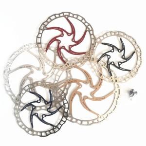 410 스테인리스 스틸 유압 브레이크 로터, 볼트 포함, 도로 산악 자전거, MTB 오일 슬릭 부품, 160mm, 203m