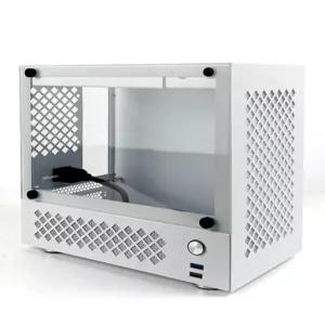 컴퓨터 본체 케이스 조립식 팩터 쿨러 그래픽 서버 메인보드 그래픽카드 책상 위 공간 활용