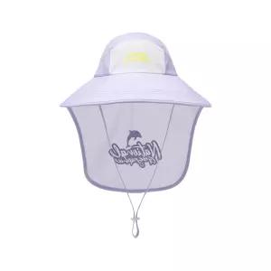 내셔널지오그래픽 키즈 와이드 플랩캡 LAVENDER K262KHA120