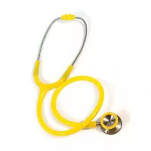 아동병원 소아용 노란색 양면 의사 청진기 실습용 의대생 의사선물