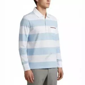 MUST IT_ RWB 트리밍 럭비 스트라이프 긴팔 카라티 MJP167A J0049 452)