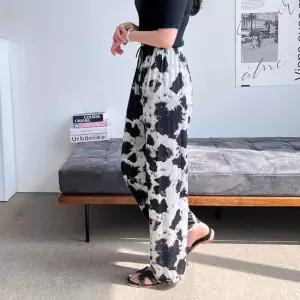 시원한바지 블랙홀 밴딩 와이드 쿨바지