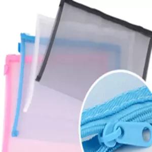 모여라 A4 매쉬망 파우치 매쉬지퍼파우치