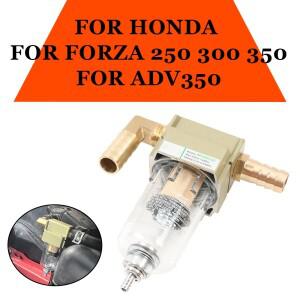 바이크 오토바이 폐가스 튜브 오일 물 분리기 엔진 보호대 공기 펌프 필터, 혼다 포르자 250 300 350 ADV35