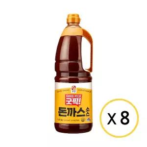 사조오양 굿픽 돈까스 소스 1.8kg x 8개 / 업소용, 대용량