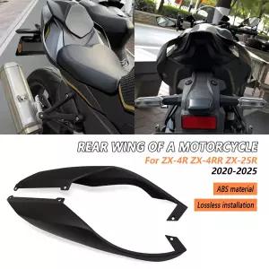 ZX-25R ZX-4R ZX-4RR 2020-2025 신형 오토바이 액세서리 다운포스 네이키드 스포일러 고정 윙 페어링 테일