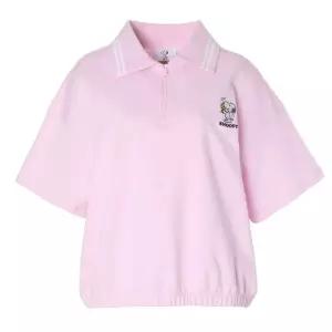 여성 스누피 카라 반팔티셔츠 FPBTS771F 추천 클라이드앤