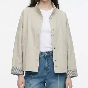 KARRA (77까지)캐주얼믹스배색자켓_A6S0370