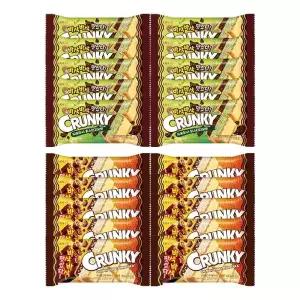 [롯데제과]크런키 모나카 두바이st 피스타치오맛x10+바닐라x10