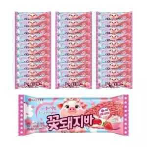 [롯데제과]꽃돼지바 70ml x30개