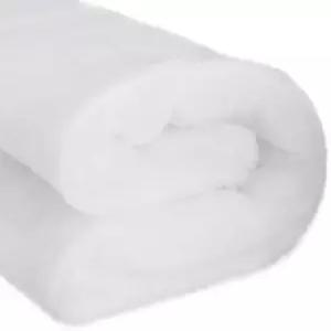 uxcell 스피커 흡음 면 폴리에스터 섬유 내부 단열재 DIY 하이파이 교체 62x100cm 흰색