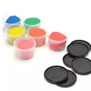 이케아 MALA 몰라 소프트 클레이 6색 컬러 장난감 유아 어린이 놀이