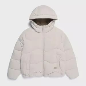 내셔널지오그래픽 N254WDW970 여성 물결 퀼팅 덕다운 점퍼 SILVER BIRCH 3608815 318917