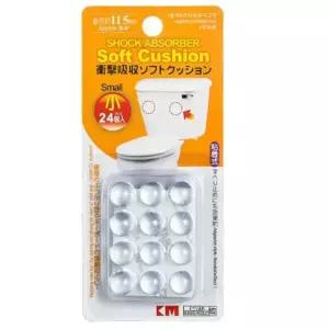 서랍 변기뚜껑 여닫이문 소음방지 패드 24EA 투명쿠션