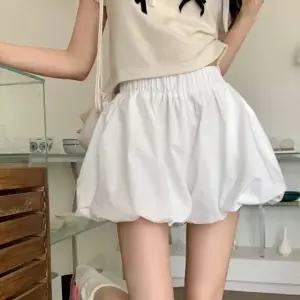 2컬 여름 A라인 호박반바지 허리밴딩 벌룬핏 치마바지 (HSJ-WFKBX5Z)