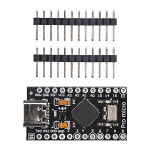 Arduino ATMEGA32U4-AU/MU 컨트롤러 Pro-Micro 용 Type-C USB 칩개발 보드 모듈 Pro Mini 교체