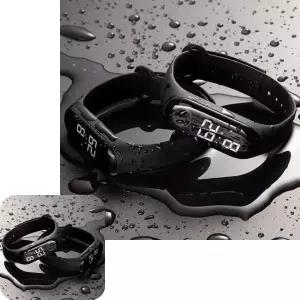 굿테라 터치 전자 실리콘 스크린 방수손목시계 스포츠 LED