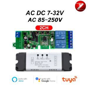 ZigBee-릴레이 모듈 원격 제어, 1CH, 7V, DIY, 스마트홈, 자동화, 알렉사, 구글용