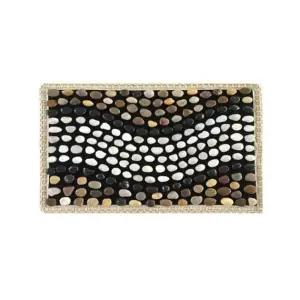 지압 돌매트 발지압 시냇물 2.75kg 40x60 천연