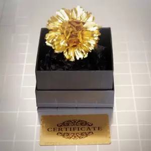 어버이날 24K 도금 카네이션 브로치