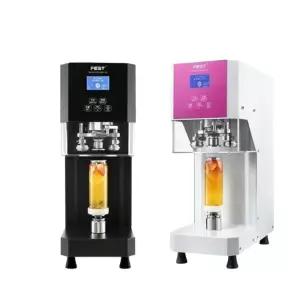 자동 캔실링기 캔밀봉기 카페 캔포장기계 업소용