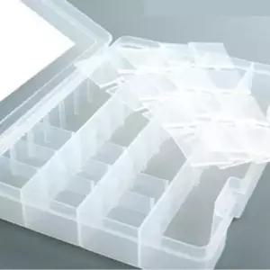 [생활] 투명 PVC 칸막이 36칸 수납함 다용도 정리함 소품