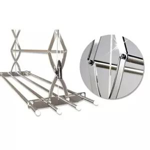 올스텐 반자동 천장 건조대 2단6봉 천정건조대