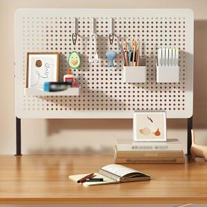 데스크탑 정리함 DIY 페그보드 조합 키트 책상 서랍 높이  클립형