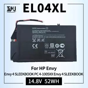 HP Envy 4-1000 용 예비 배터리 EL04 EL04XL ELO4XL TPN-C102 HSTNN-IB3R 681879-1C1 681949-001 HSTNN-UB3