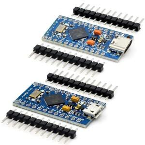 마이크로/타입-C USB ATMEGA32U4 모듈 5V/16MHz 보드 아두이노 컨트롤러 프로-마이크로 프로 미니 소형 대