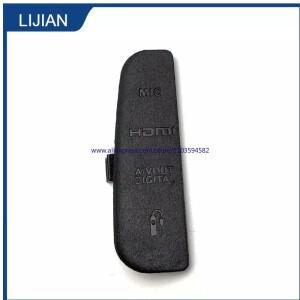 Canon EOS 60D 디지털 카메라 수리 부품 용 새 USB 고무 뚜껑 문 HDMI 호환 마이크 캡 인터페이스 커버