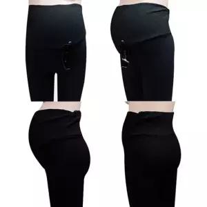 스킨센스 임부 밍크털 골지 융털 복대 레깅스