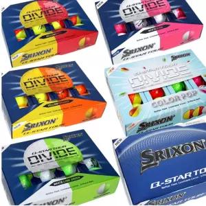 2026년  Q스타 투어 디바이드 골프공 3피스 시인성 높은 컬러볼 비거리 스핀
