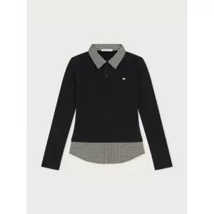 행텐 여성 체크 셔츠 레이어드 티셔츠 100 10530 131 619 45 추천