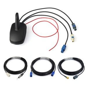 차량 트럭 SUV용 GPS 지붕 마운트 안테나 Superbat 증폭 자동차 디지털 라디오 공중 - DAB FM 스테레오 헤