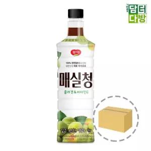 업소용 다방 매실청 베이스 에이드 주스 액상 음료 재료 970ml 15개입