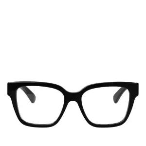 블랙 아세테이트 렉탱귤러 풀 림 안경테 GG1791O 005 53