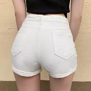 여름바지 하이웨스트 핫팬츠 반바지 여자 스판 숏팬츠