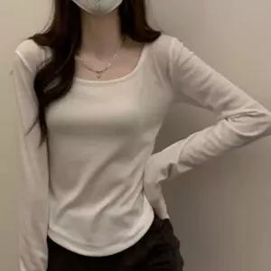 [리빌모아]여자 라운드 슬림핏 무지 긴팔 티셔츠 DMESW-TSA-STS14305895