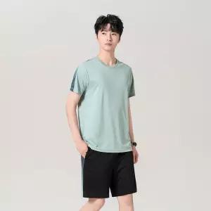 훌리오 남자트레이닝복세트 반팔 트레이닝 세트 반바지 캐주얼 조깅복 티 복 빅사이즈 UNO2