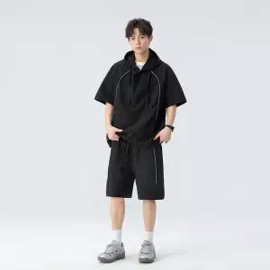 훌리오 남자트레이닝복세트 반팔 세트 코디 멋스러운 캐주얼 트레이닝 여름 트렌드 티셔츠 UNO2