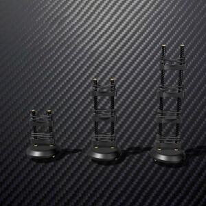 HiFi 오디오 탄소 섬유 케이블 정리기 스피커 와이어용 랙 리프터 트레이 전원 코드 신호 진동 감쇠 시스템