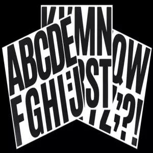 데이온리빙마켓 알파벳스티커 1세트 영어이니셜스티커