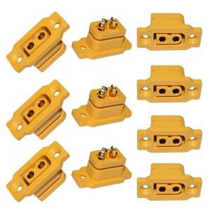 Amass XT60E-F 암 플매트 카펫 러그 수 어댑터 RC FPV 리포 배터리 쿼드콥터용