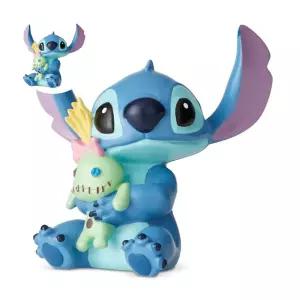 완구 인형 안고있는 스티치 피규어 9cm E6002187