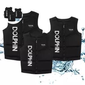 국내제작 돌핀 네오프렌 경량 구명조끼 성인 낚시